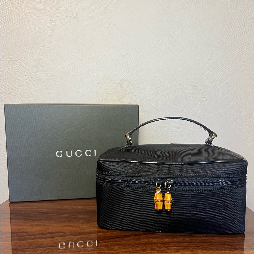 Gucci Nylon Vanity Cosmetic Case